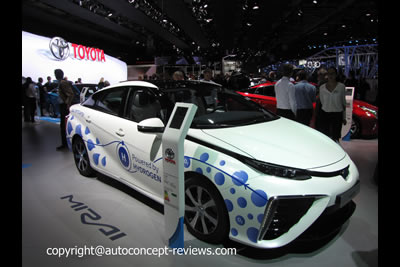 Toyota Hydrogen Fuel Cell Electric Mirai